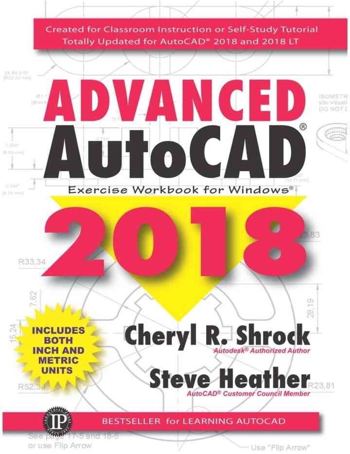 Advanced AutoCAD® 2018: Exercise Workbook, 1st Edition