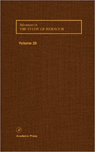 Advances in the Study of Behavior: Volume 26