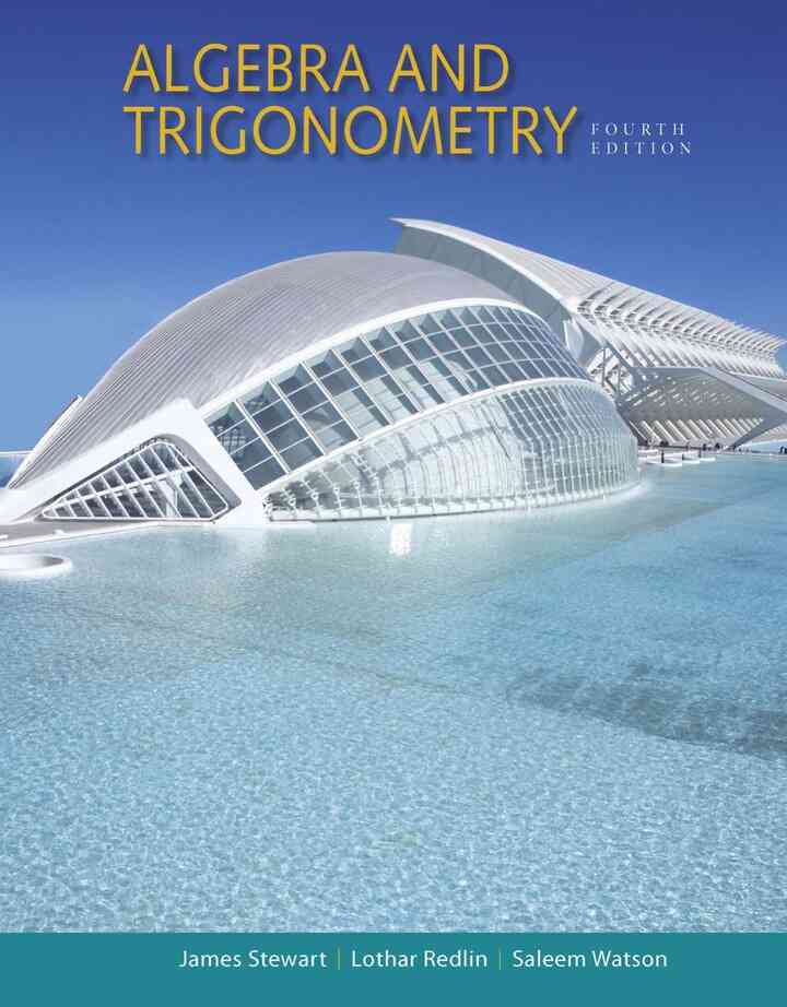Algebra and Trigonometry 4th Edition