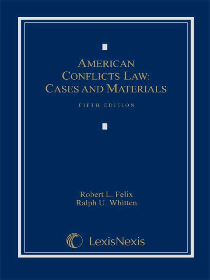 American Conflicts Law: Cases and Materials
