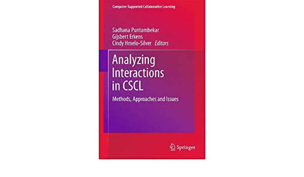 Analyzing Interactions in CSCL: Methods, Approaches and Issues