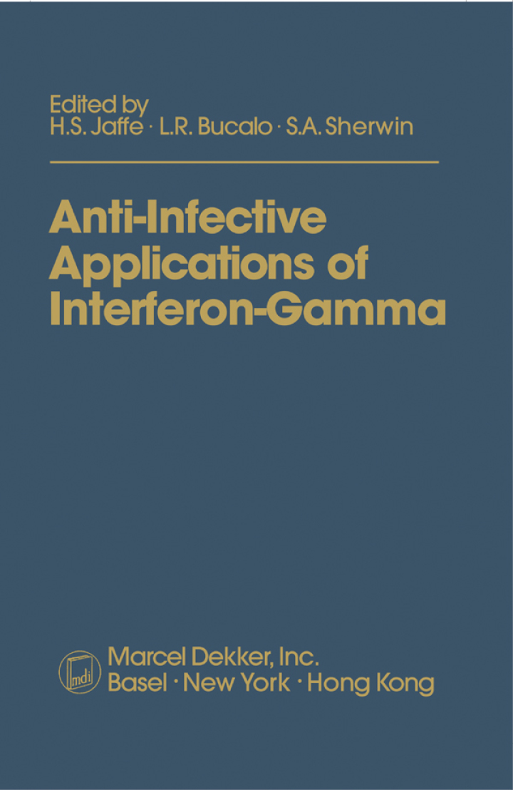 Anti-Infective Applications of Interferon-Gamma