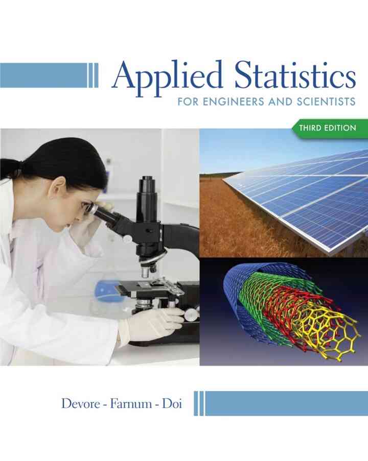 Applied Statistics for Engineers and Scientists 3rd Edition