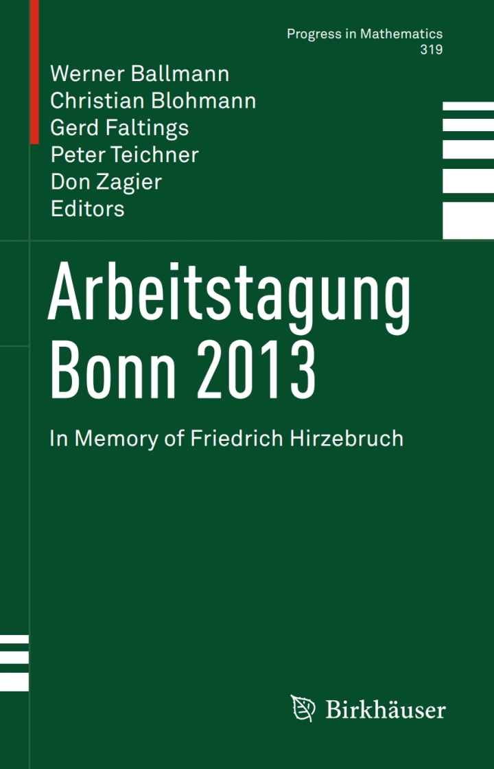 Arbeitstagung Bonn 2013: In Memory of Friedrich Hirzebruch