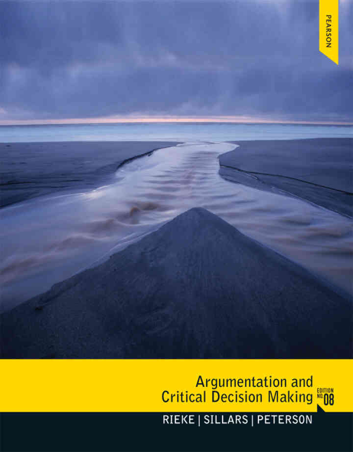 Argumentation and Critical Decision Making, 8th Edition