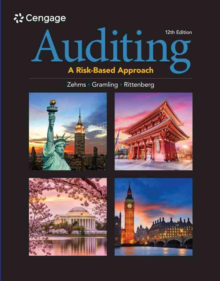 Auditing: A Risk Based-Approach, 12th Edition
