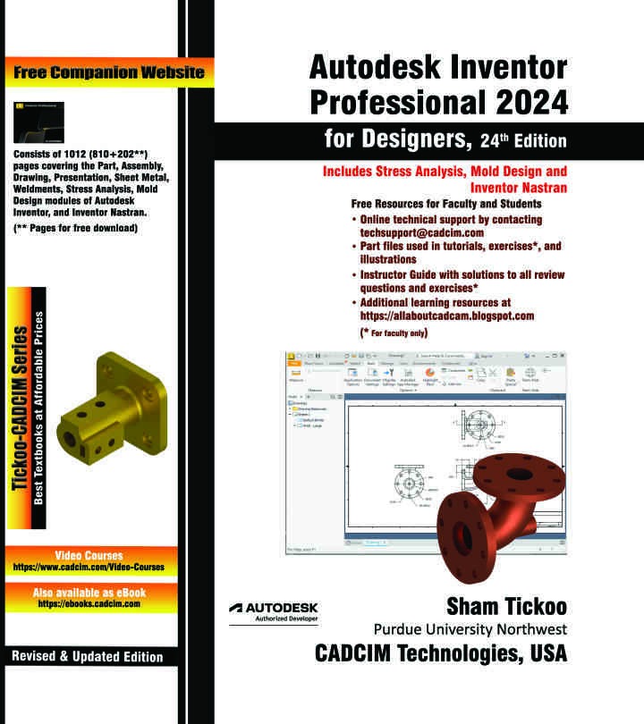 Autodesk Inventor Professional 2024 for DesignersNewer Edition Available, 24th Edition