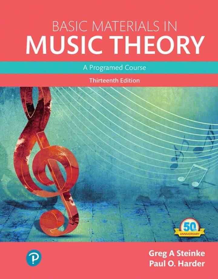 Basic Materials in Music Theory: A Programmed Approach, 13th Edition