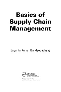 Basics of Supply Chain Management