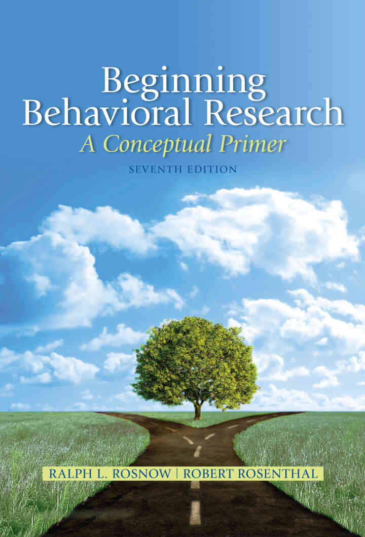 Beginning Behavioral Research: A Conceptual Primer, 7th Edition