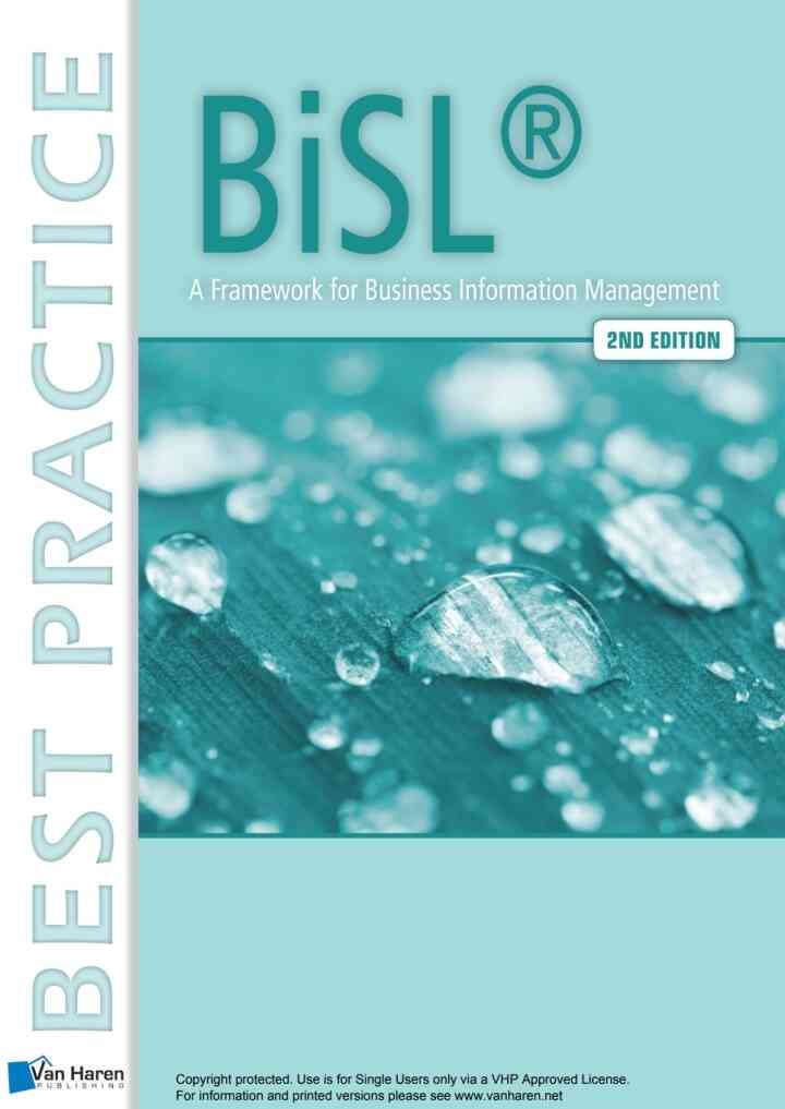 BiSL® - A Framework for Business Information Management - 2nd edition, 2nd Edition