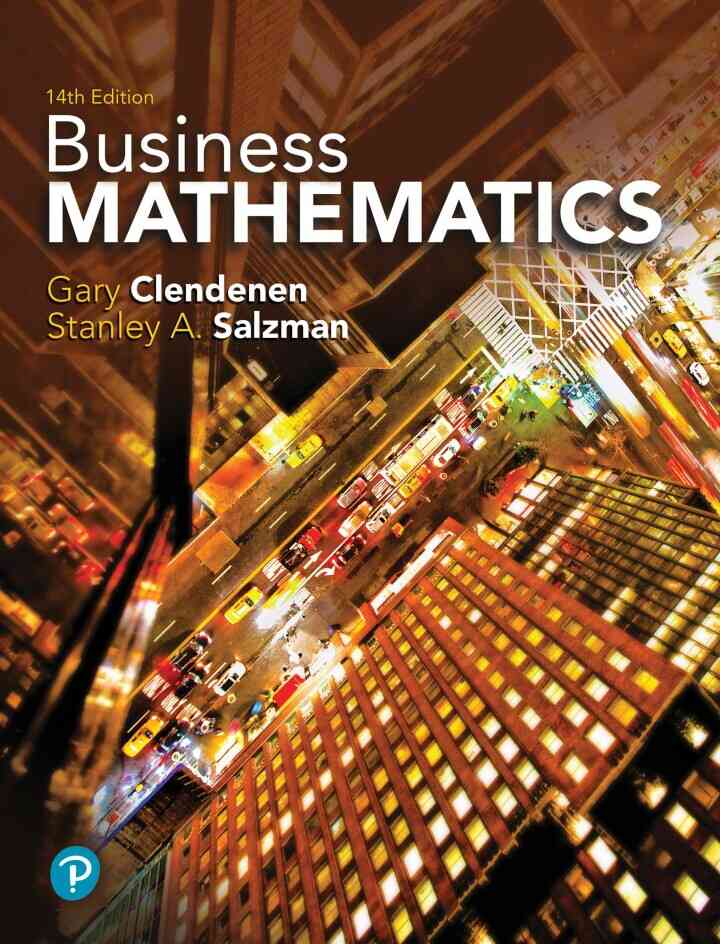 Business Mathematics, 14th Edition