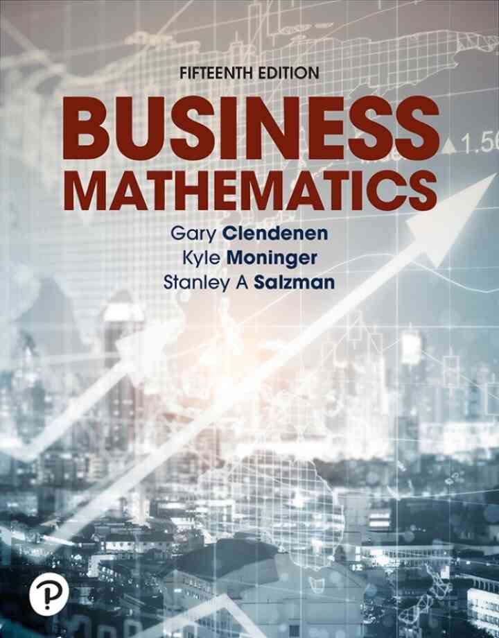 Business Mathematics, 15th Edition