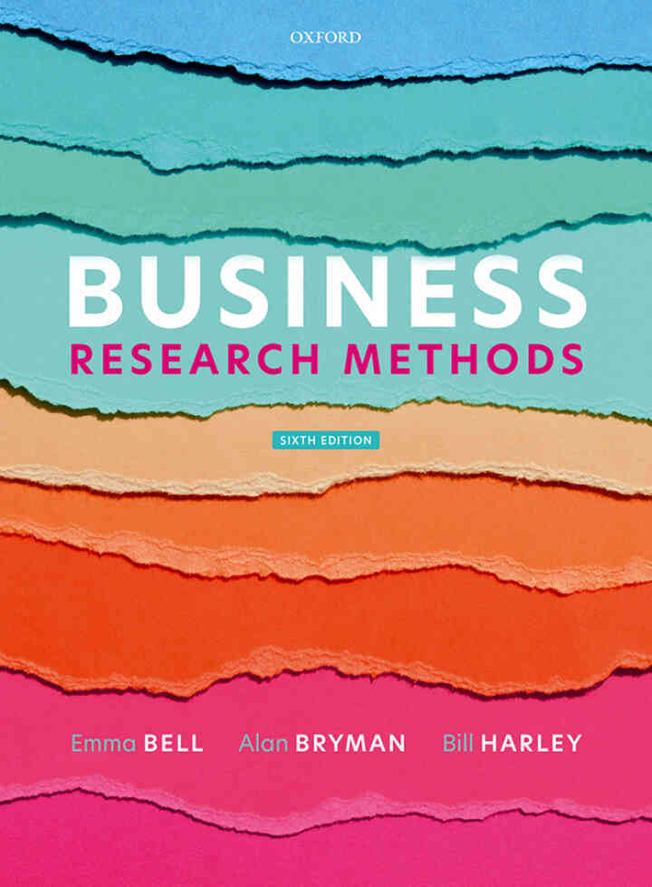 Business Research Methods 6th Edition