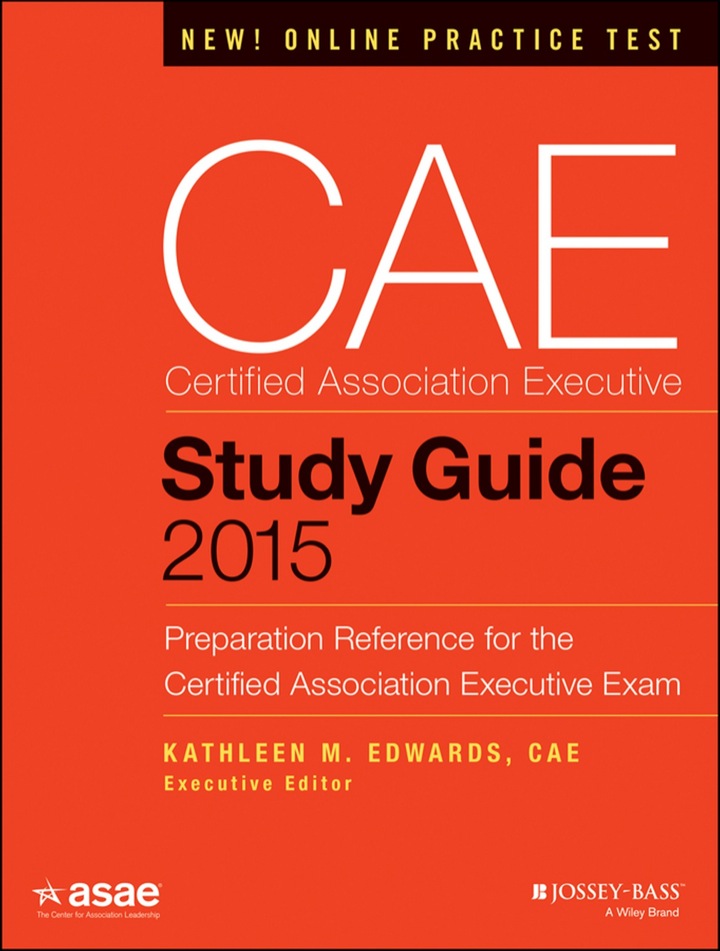 CAE Study Guide 2015: Preparation Reference for the Certified Association Executive Exam