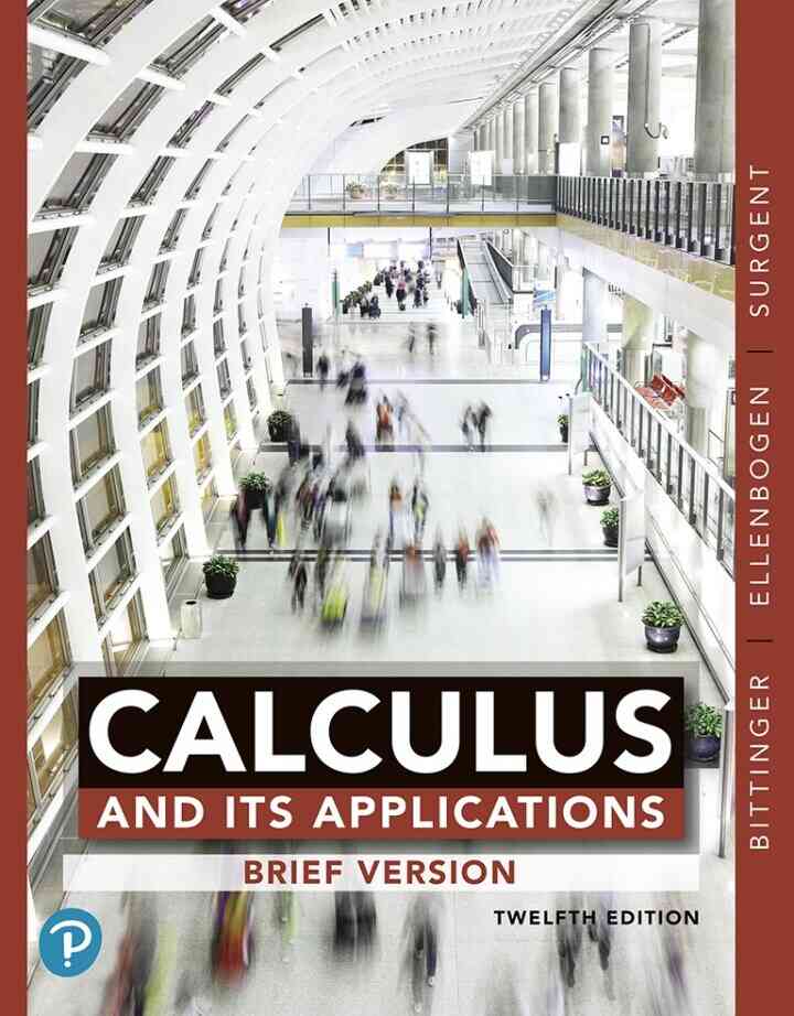 Calculus and Its Applications, Brief Version 12th Edition