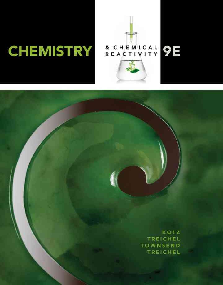 Chemistry & Chemical Reactivity 9th Edition