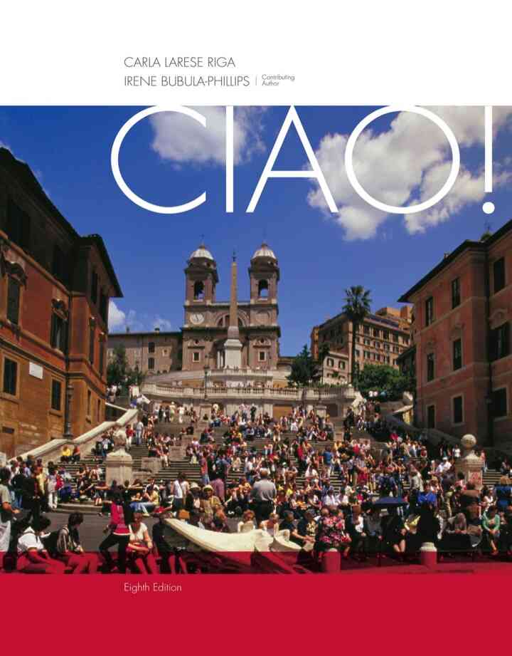 Ciao! 8th Edition