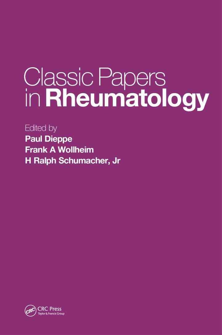 Classic Papers in Rheumatology, 1st Edition
