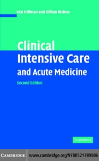 Clinical Intensive Care and Acute Medicine