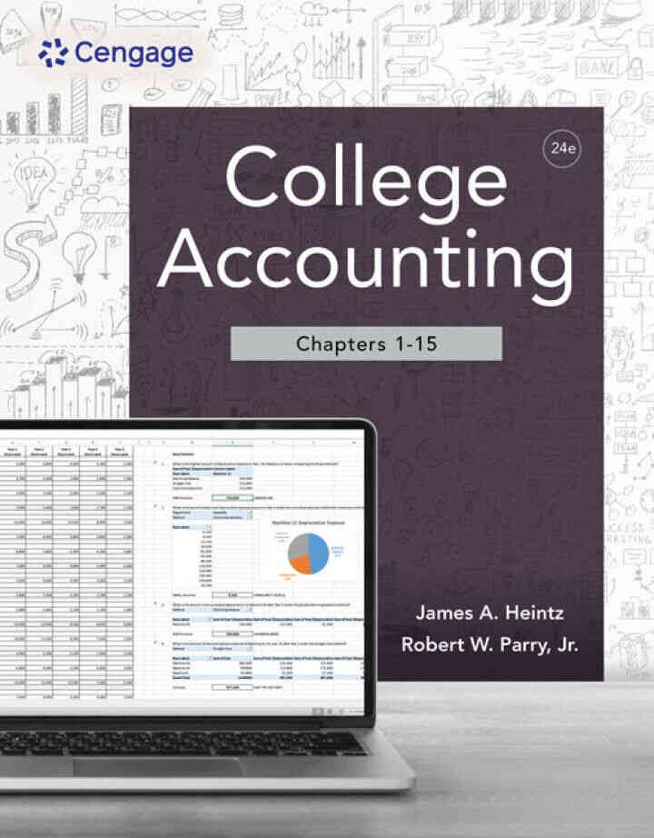 College Accounting, Chapters 1-15, 24th Edition