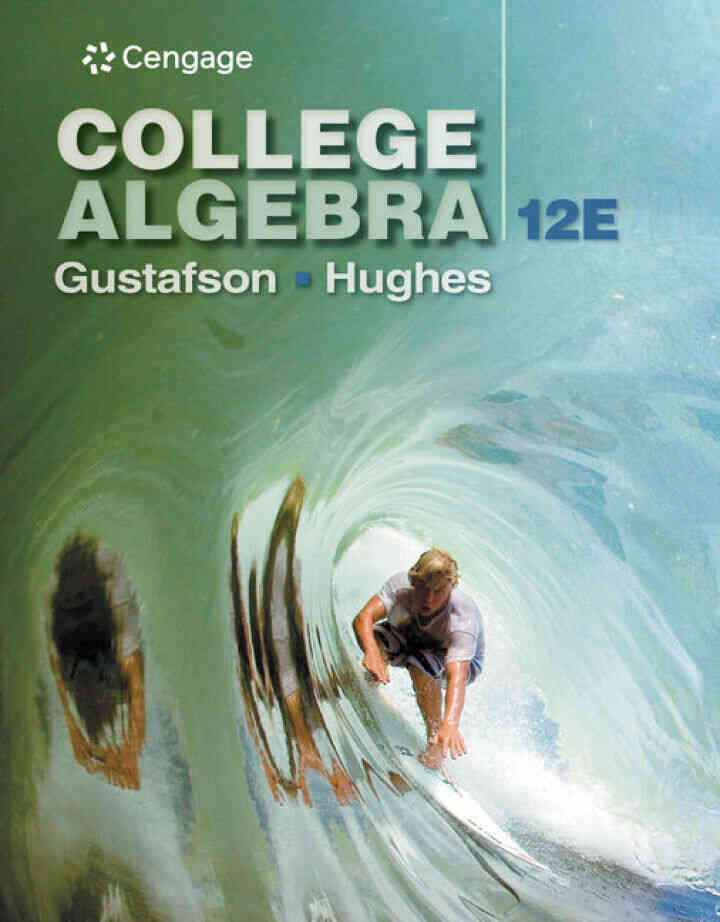 College Algebra 12th Edition