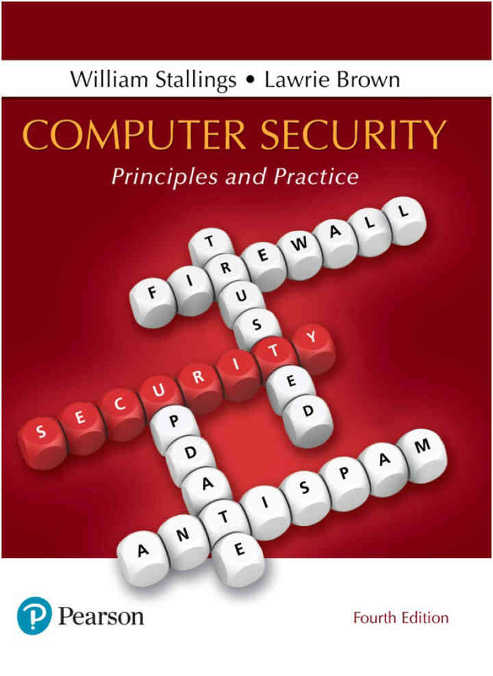 Computer Security: Principles and Practice 4th Edition