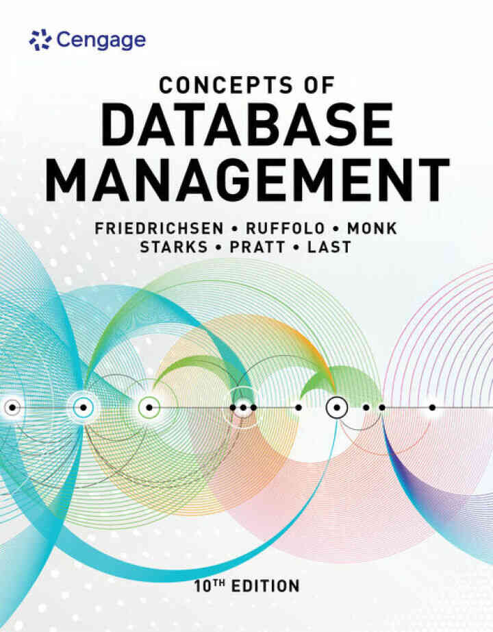 Concepts of Database Management 10th Edition