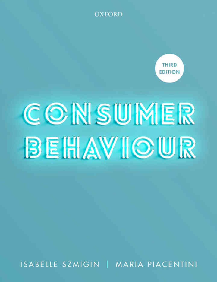 Consumer Behaviour 3rd Edition