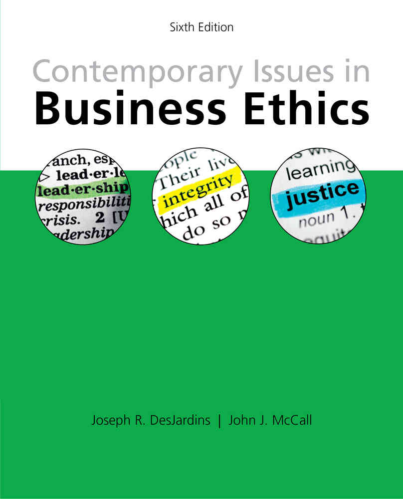 Contemporary Issues in Business Ethics 6th Edition