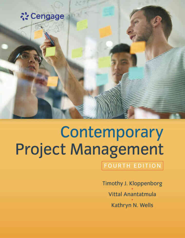 Contemporary Project Management 4th Edition