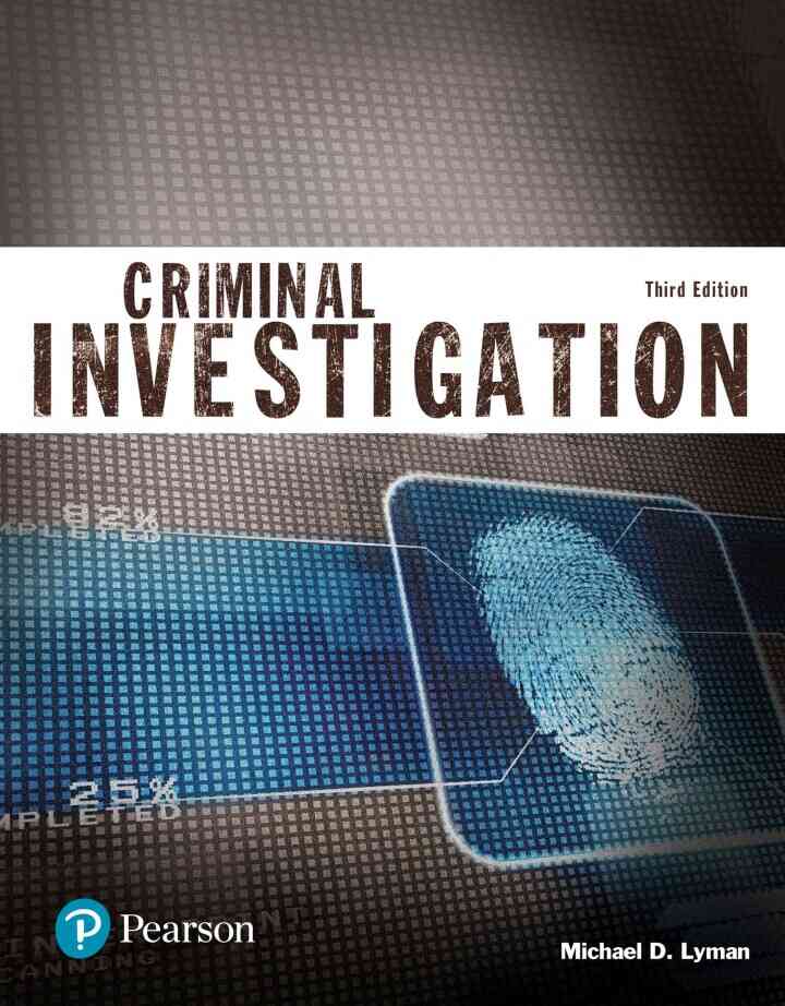 Criminal Investigation (Justice Series), 3rd Edition