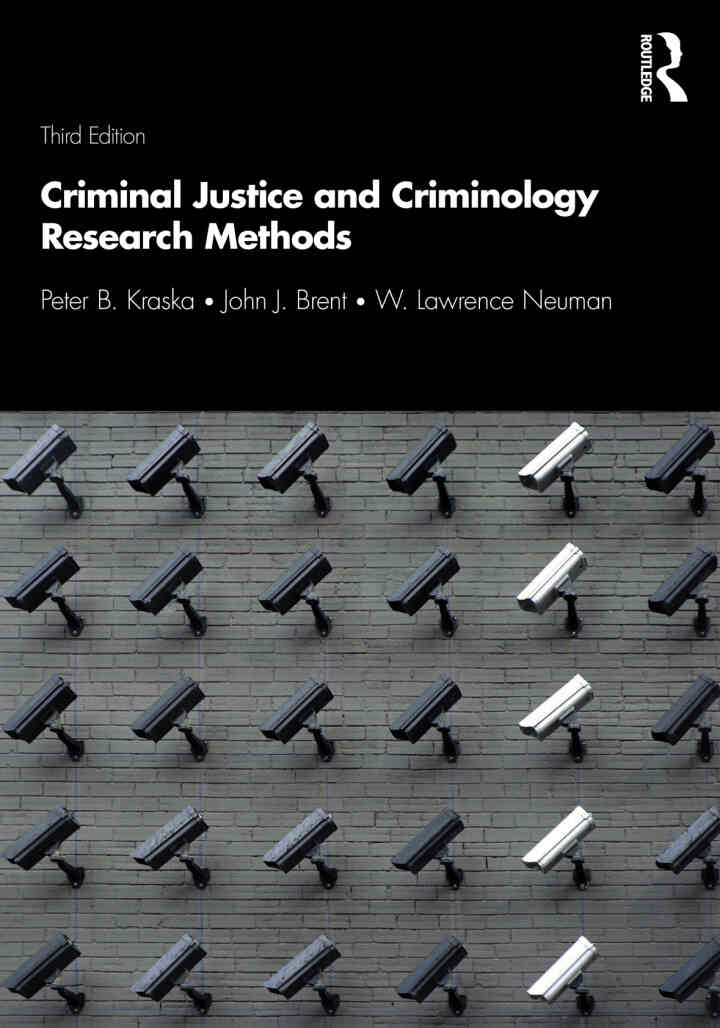 Criminal Justice and Criminology Research Methods 3rd Edition