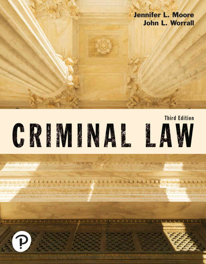 Criminal Law (Justice Series), 3rd Edition