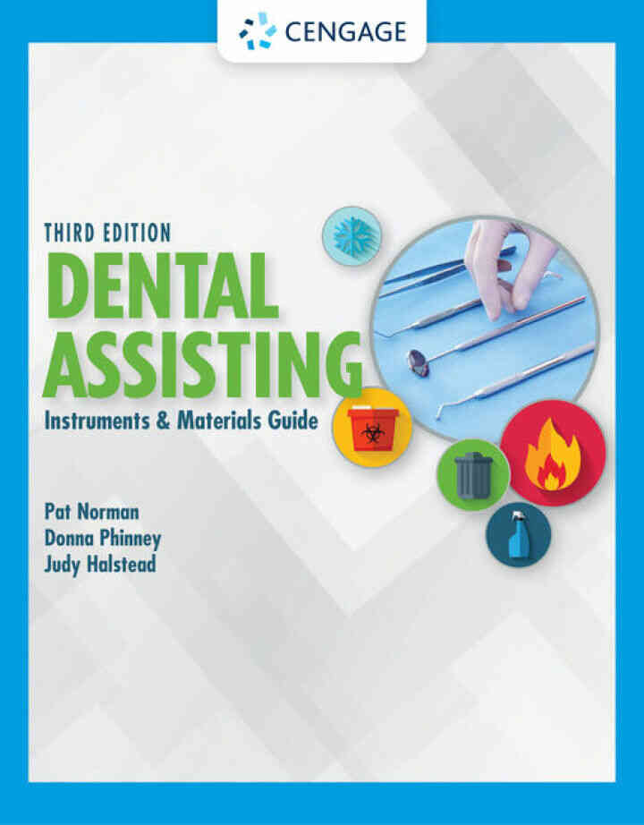Dental Assisting Instruments and Materials Guide 3rd Edition