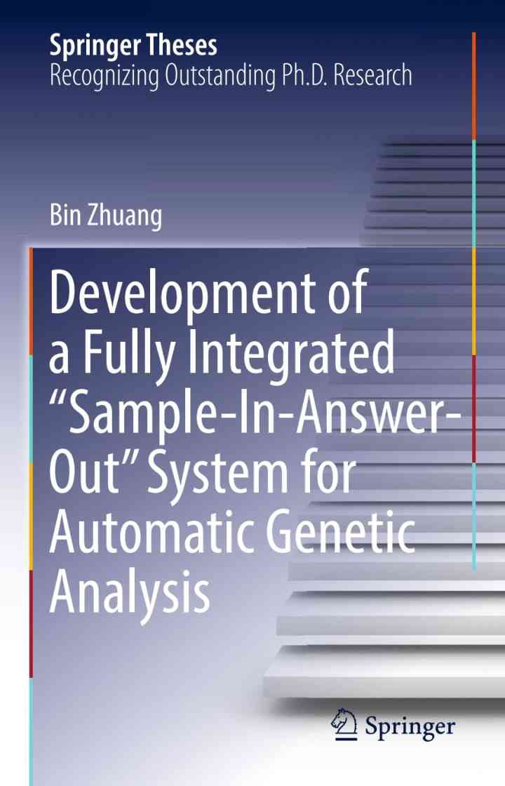 Development of a Fully Integrated �Sample-In-Answer-Out� System for Automatic Genetic Analysis