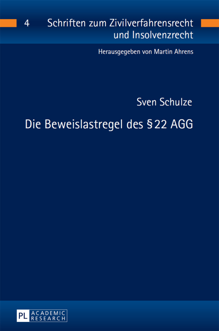 Die Beweislastregel des � 22 AGG