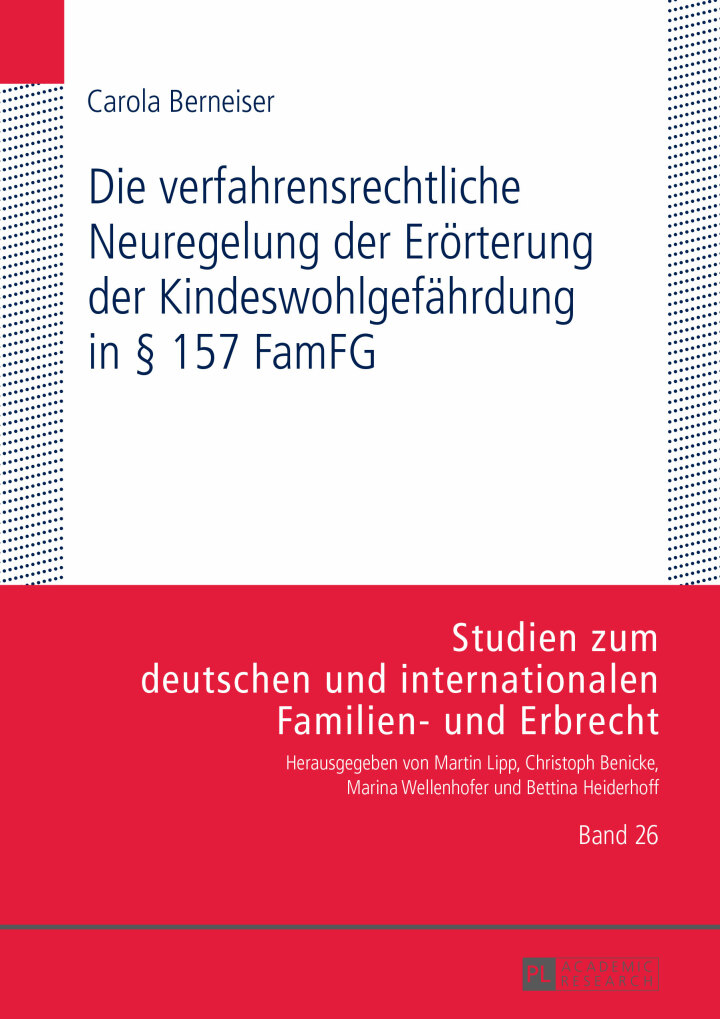 Die verfahrensrechtliche Neuregelung der Eroerterung der Kindeswohlgefaehrdung in � 157 FamFG: Moeglichkeiten und Grenzen der Umsetzung in der familiengerichtlichen Praxis