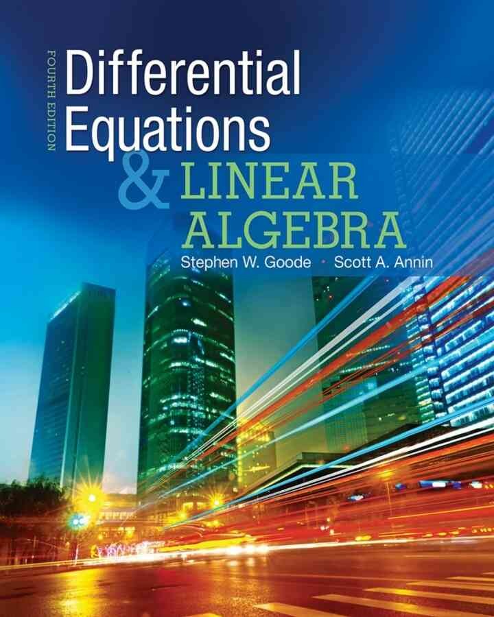 Differential Equations and Linear Algebra, 4th Edition