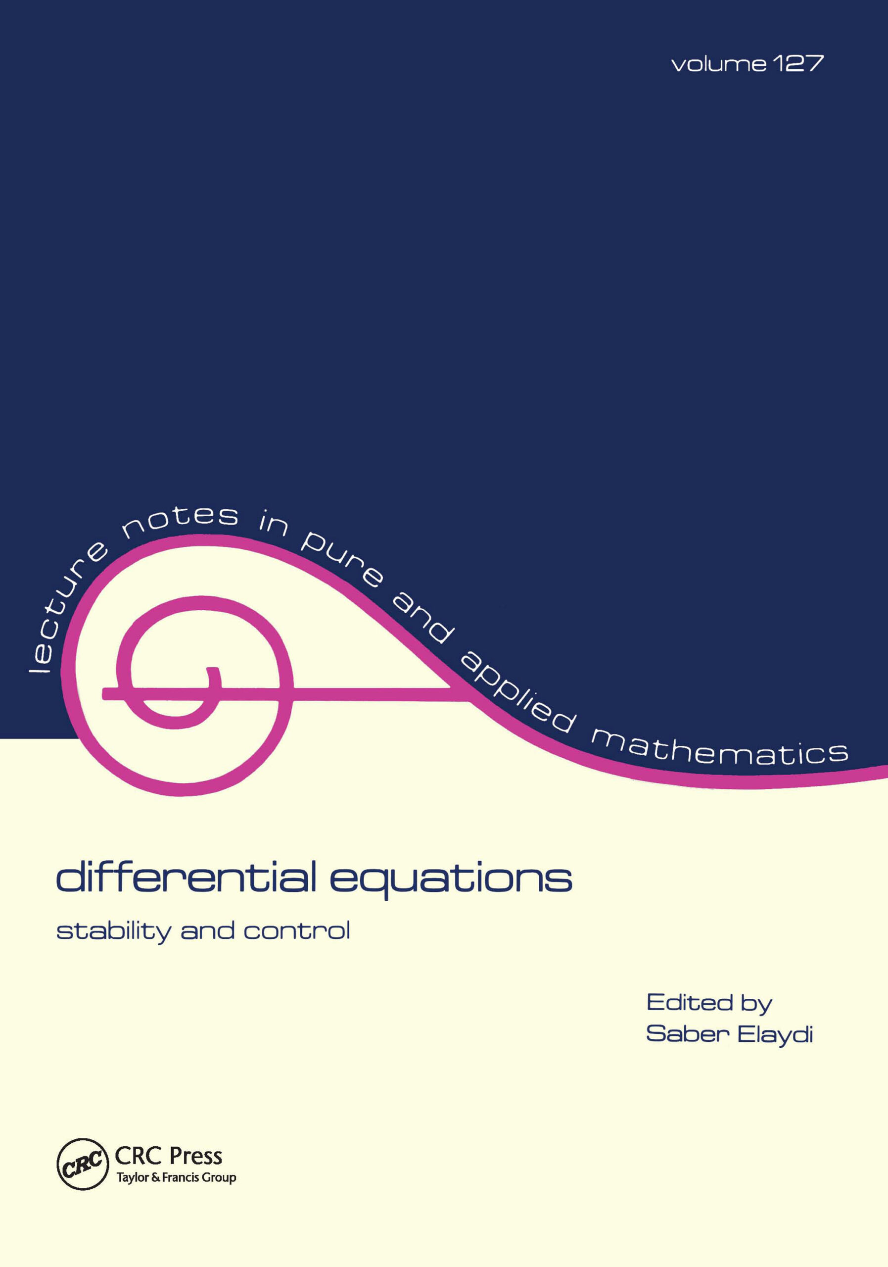 Differential Equations: Stability and Control
