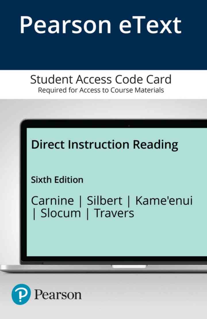 Direct Instruction Reading 