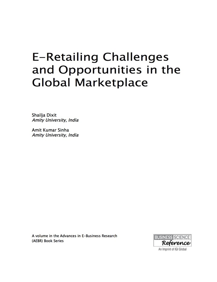 E-Retailing Challenges and Opportunities in the Global Marketplace