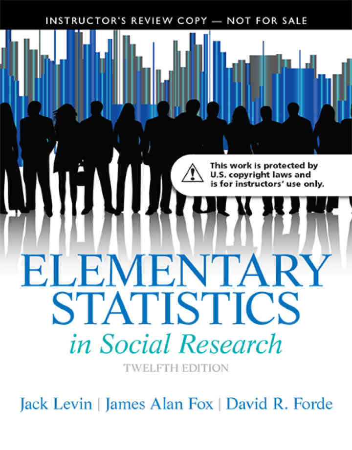 Elementary Statistics in Social Research 12th Edition