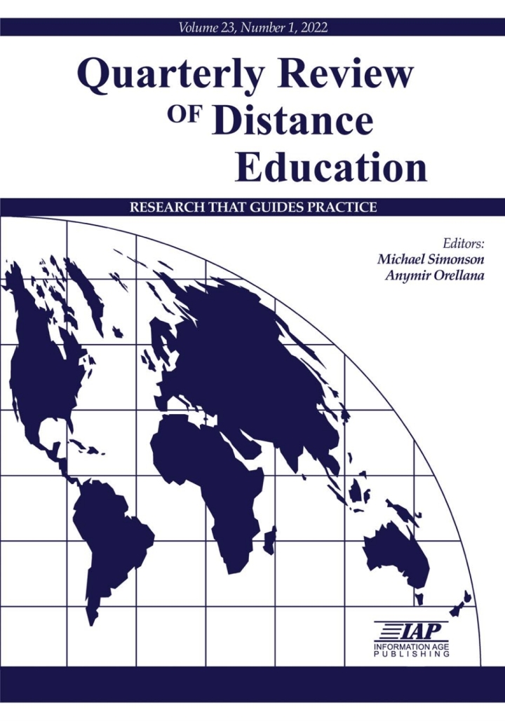 Quarterly Review of Distance Education: Volume 23 #1