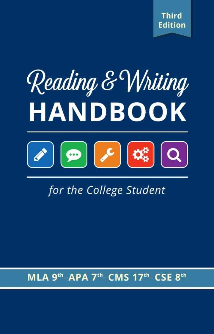 Reading & Writing Handbook for the College Student