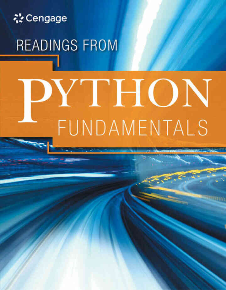 Readings from Python Fundamentals 1st Edition