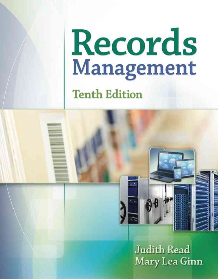 Records Management 10th Edition