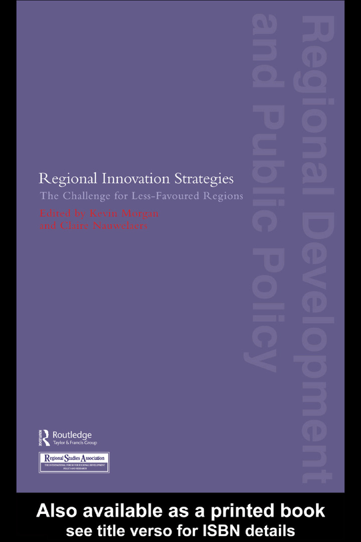 Regional Innovation Strategies: The Challenge for Less-Favoured Regions