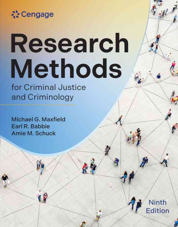 Research Methods for Criminal Justice and Criminology 9th Edition