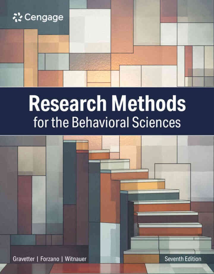 Research Methods for the Behavioral Sciences, 7th Edition